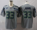 Men’s Seattle Seahawks Jamal Adams #33 Gray Jersey