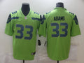 Men’s Seattle Seahawks Jamal Adams #33 Green Jersey