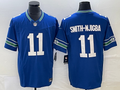 Men’s Seattle Seahawks Jaxon Smith-Njigba #11 Royal Throwback Jersey