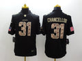 Men’s Seattle Seahawks Kam Chancellor #31 Black Jersey
