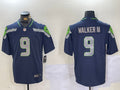 Men’s Seattle Seahawks Kenneth Walker III #9 Navy Jersey