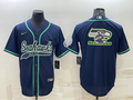 Men’s Seattle Seahawks Navy Jersey