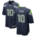 Men’s Seattle Seahawks Retired Player #10 Jim Zorn Nike Navy Team Color Vapor Limited Jersey