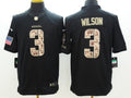 Men’s Seattle Seahawks Russell Wilson #3 Black Alternate Jersey