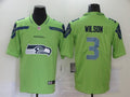 Men’s Seattle Seahawks Russell Wilson #3 Green Jersey