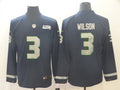 Men’s Seattle Seahawks Russell Wilson #3 Navy Jersey