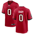 Mens Tampa Bay Buccaneers #0 YaYa Diaby Nike Home Red F.U.S.E. Vapor Limited Jersey