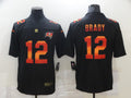 Men’s Tampa Bay Buccaneers #12 Tom Brady Black Alternate Jersey