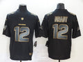 Men’s Tampa Bay Buccaneers #12 Tom Brady Black Authentic Jersey