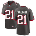 Mens Tampa Bay Buccaneers #21 Ke’Shawn Vaughn Nike Pewter Alternate Vapor Limited Jersey