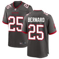 Mens Tampa Bay Buccaneers #25 Giovani Bernard Nike Pewter Alternate Vapor Limited Jersey