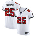 Mens Tampa Bay Buccaneers #25 Jacob Parrish Nike Away White F.U.S.E. Vapor Limited Player Jersey