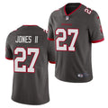 Men’s Tampa Bay Buccaneers #27 Ronald Jones II Nike Pewter Alternate Vapor Limited Jersey