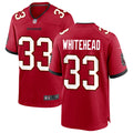Mens Tampa Bay Buccaneers #33 Jordan Whitehead Nike Home Red Vapor Limited Jersey