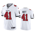 Mens Tampa Bay Buccaneers #41 Ko Kieft Nike Away White Vapor Limited Player Jersey