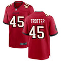 Mens Tampa Bay Buccaneers #45 Josiah Trotter Nike Home Red F.U.S.E. Vapor Limited Jersey