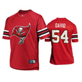 Mens Tampa Bay Buccaneers #54 Lavonte David Nike 2021 Red Team Logo Icon Jersey