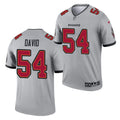 Mens Tampa Bay Buccaneers #54 Lavonte David Nike Gray 2021 Inverted Legend Jersey