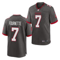 Men’s Tampa Bay Buccaneers #7 Leonard Fournette Nike Pewter Alternate Game Jersey
