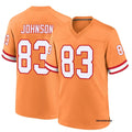Mens Tampa Bay Buccaneers #83 Tez Johnson Nike Orange Retro Vapor F.U.S.E. Limited Jersey