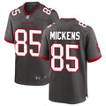 Mens Tampa Bay Buccaneers #85 Jaydon Mickens Nike Pewter Alternate Vapor Limited Jersey