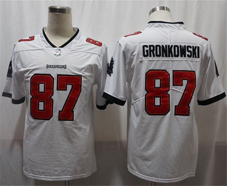 Men’s Tampa Bay Buccaneers #87 Rob Gronkowski Nike Red Alternate Game Jersey