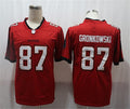 Men’s Tampa Bay Buccaneers #87 Rob Gronkowski Nike Red Vapor Limited Jersey
