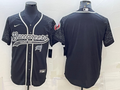 Men’s Tampa Bay Buccaneers Black Black Retired RFLCTV Limited Blank Jersey