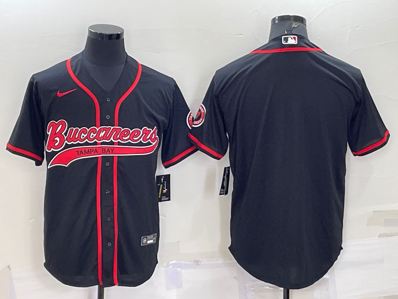 Men’s Tampa Bay Buccaneers Black Blank Jersey
