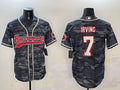 Men’s Tampa Bay Buccaneers Bucky Irving #7 Grey Camouflage Jersey