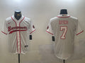 Men’s Tampa Bay Buccaneers Bucky Irving #7 White Jersey