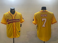 Men’s Tampa Bay Buccaneers Bucky Irving #7 Yellow Jersey
