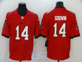 Men’s Tampa Bay Buccaneers Chris Godwin #14 Red Vapor Limited Jersey