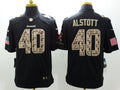 Men’s Tampa Bay Buccaneers Mike Alstott #40 Black Jersey