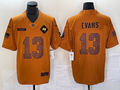Men’s Tampa Bay Buccaneers Mike Evans #13 Brown 2023 Salute To Service Limited Jersey