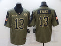 Men’s Tampa Bay Buccaneers Mike Evans #13 Brown Jersey