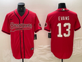 Men’s Tampa Bay Buccaneers Mike Evans #13 Red Jersey Joint Edition