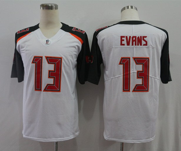 Men’s Tampa Bay Buccaneers Mike Evans #13 White Jersey