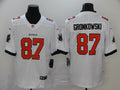 Men’s Tampa Bay Buccaneers Rob Gronkowski #87 White Jersey