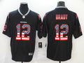 Men’s Tampa Bay Buccaneers Tom Brady #12 Black Authentic Jersey