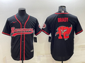 Men’s Tampa Bay Buccaneers Tom Brady #12 Black Jersey Joint Edition