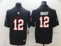 Men’s Tampa Bay Buccaneers Tom Brady #12 Black Jersey