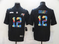 Men’s Tampa Bay Buccaneers Tom Brady #12 Black Jersey