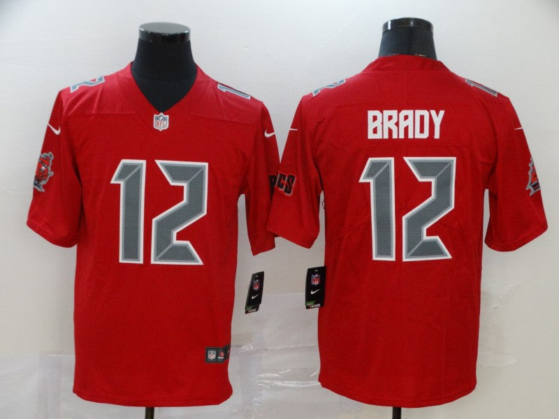 Men’s Tampa Bay Buccaneers Tom Brady #12 Red Jersey