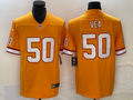 Men’s Tampa Bay Buccaneers Vita Vea #50 Orange Throwback Jersey