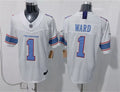Mens Tennessee Titans #1 Cam Ward Nike 2026 White Vapor F.U.S.E. Limited Jersey