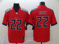 Men’s Tennessee Titans #22 Derrick Henry Nike Red Color Rush Legend Player Jersey