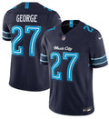 Men’s Tennessee Titans #27 Eddie George Navy 2026 F.U.S.E. ‘Music City’ Rivalries Collection Limited Stitched Football Jersey