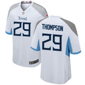 Mens Tennessee Titans #29 Josh Thompson Nike White Vapor Untouchable Limited Jersey