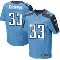 Men’s Tennessee Titans #33 Michael Griffin Nike Light Blue Vapor Untouchable Limited Jersey